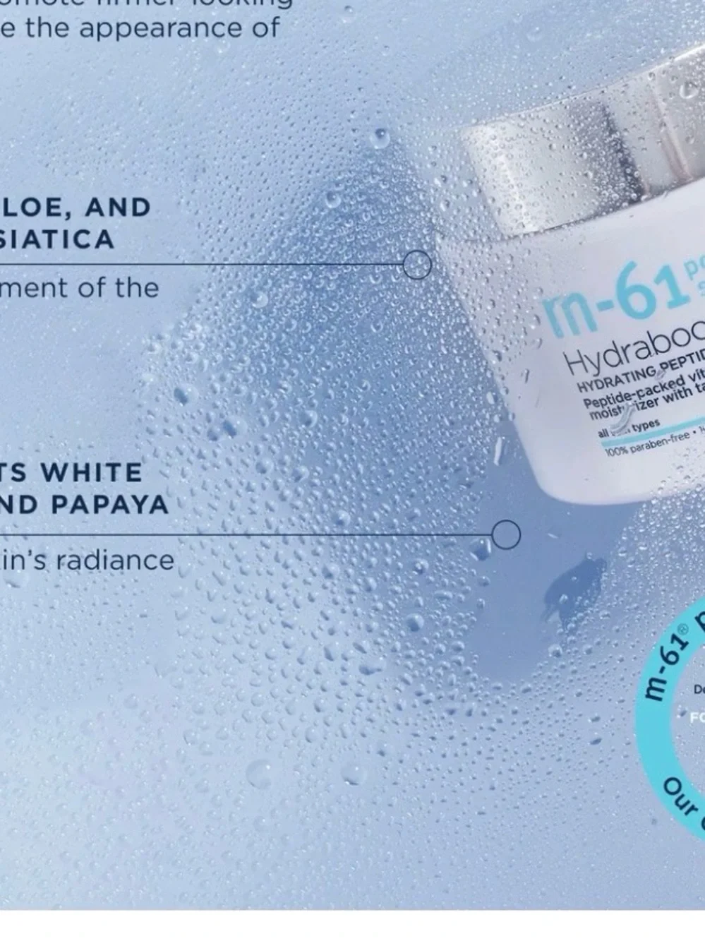 M-61 Hydraboost Set with bonus Travel Size and 20 Powerspot Pads